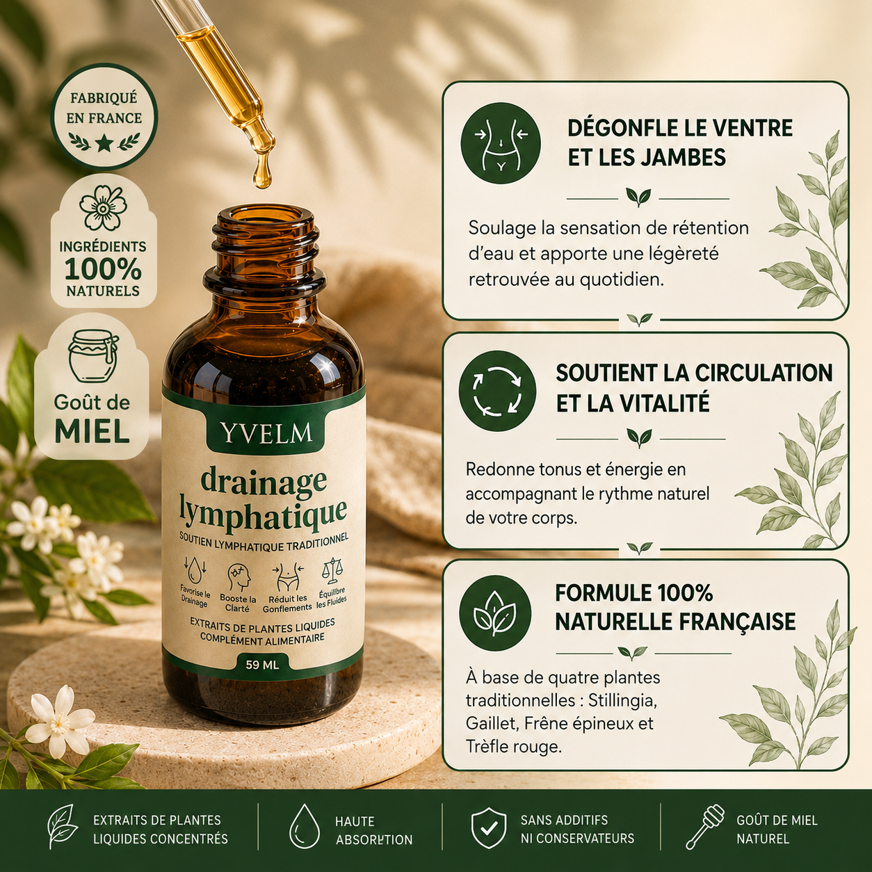 DRAINANT LYMPHATIQUE
